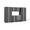 Newage Products Pro Series 7 Piece Garage Cabinet Set with Stainless Steel Top, Gray 52053 - alternate 1